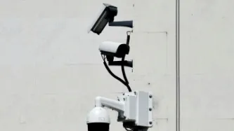 Three CCTV cameras 